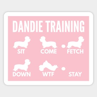 Dandie Dinmont Terrier Dog Training Dandie Dog Tricks Sticker